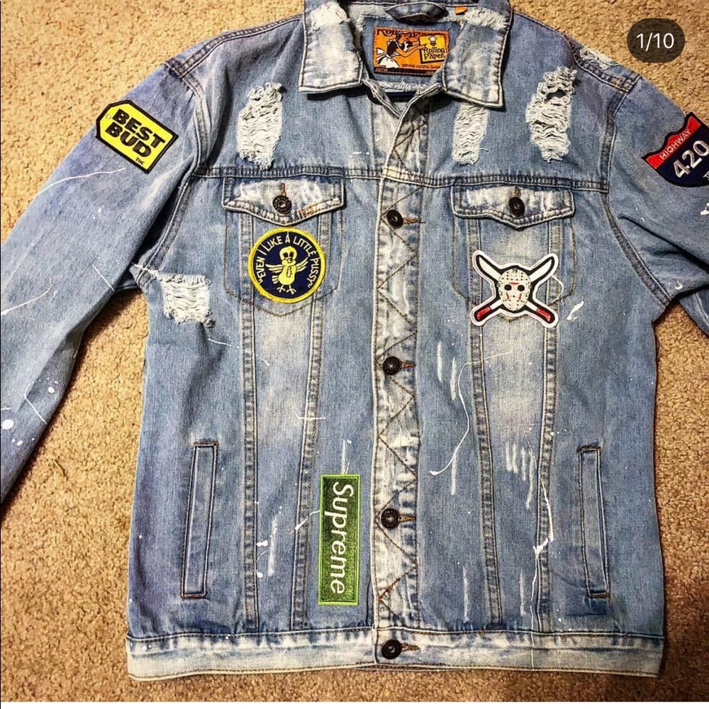 Handmade Custom Jean Jacket